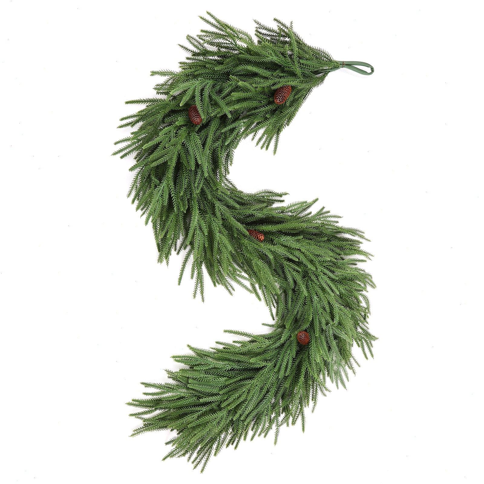 Norfolk Christmas Garland with Pinecone - SHareconn