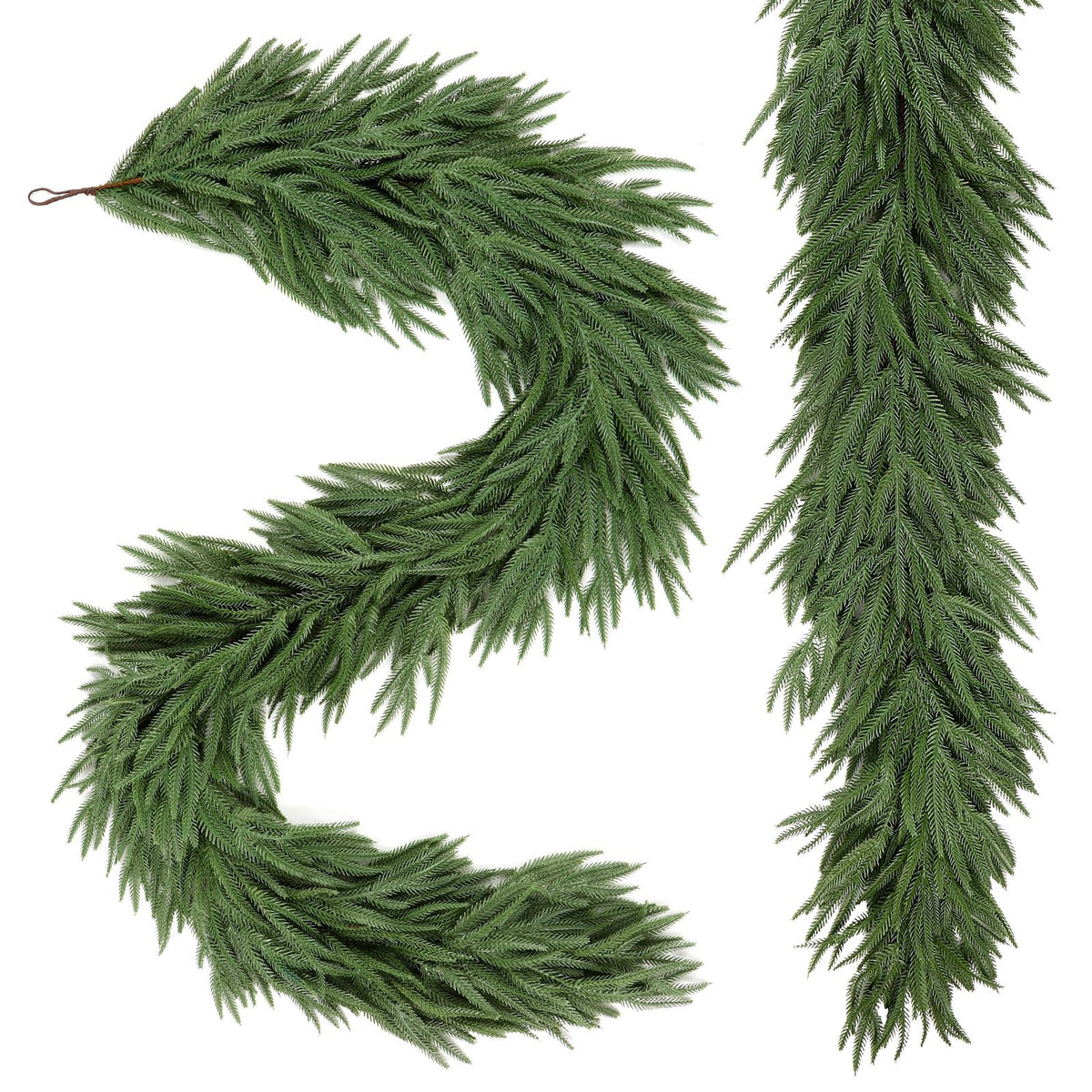 6ft/9ft Artificial Norfolk Christmas Garland