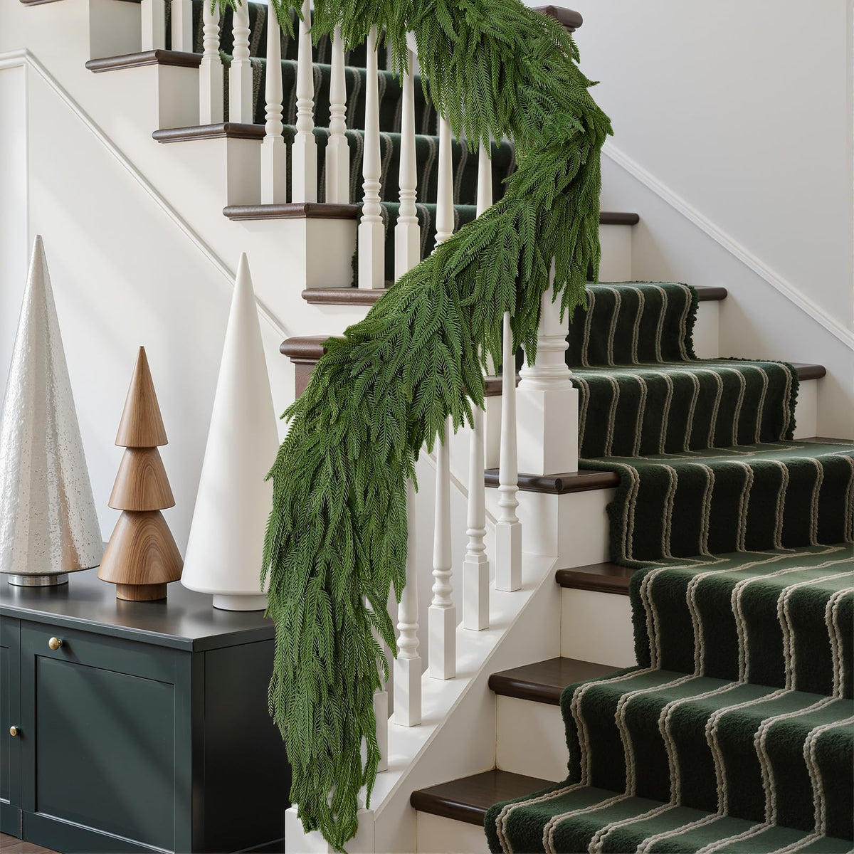 6ft/9ft Artificial Norfolk Christmas Garland