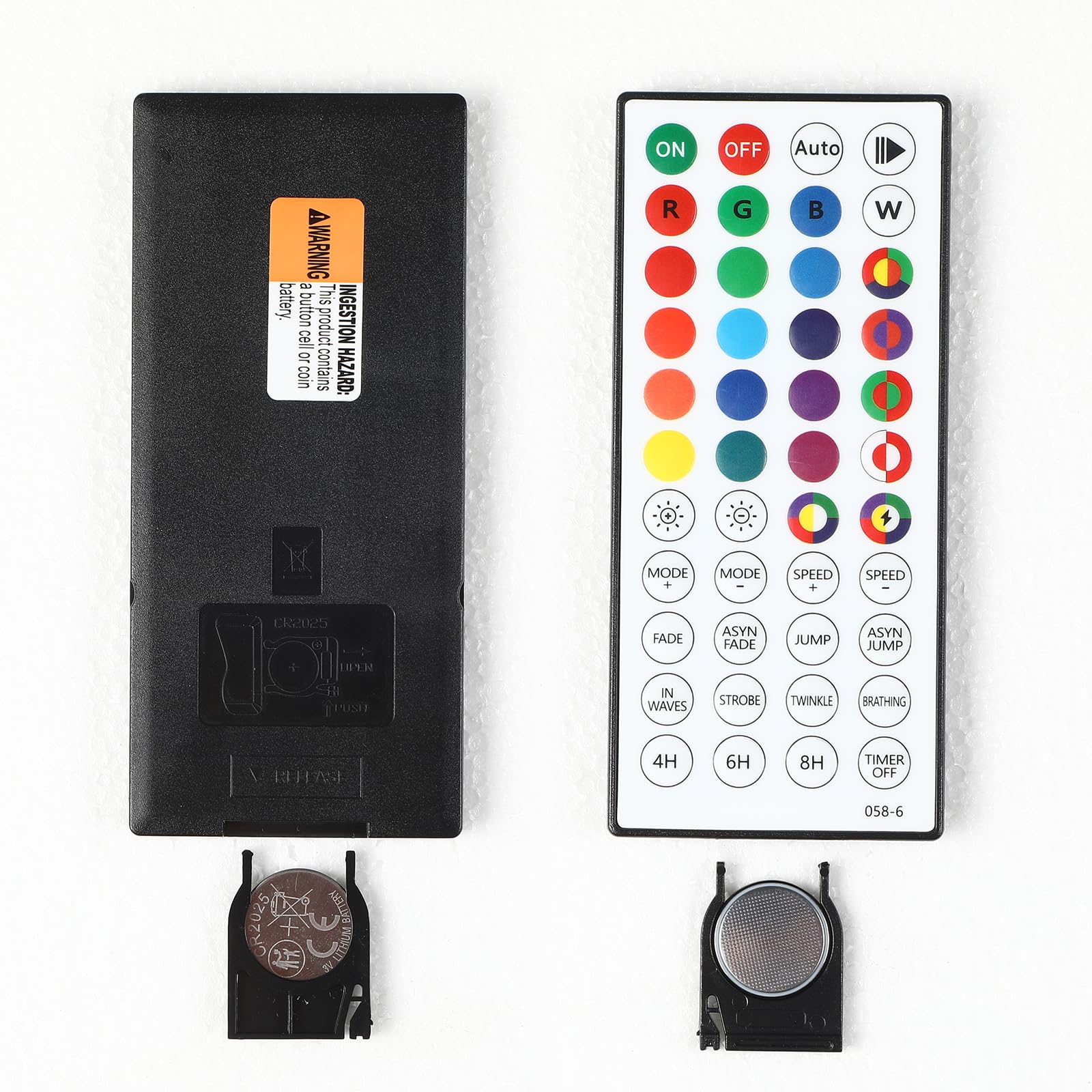 7.5ft Prelit Artificial Hinged Upgraded Christmas Tree with Remote, 660 Pre-Lit Multi-Color RGB Lights and 1975 PE & PVC Branch Tips, Perfect Choice for Xmas Decoration, 7.5 FT - SHareconn