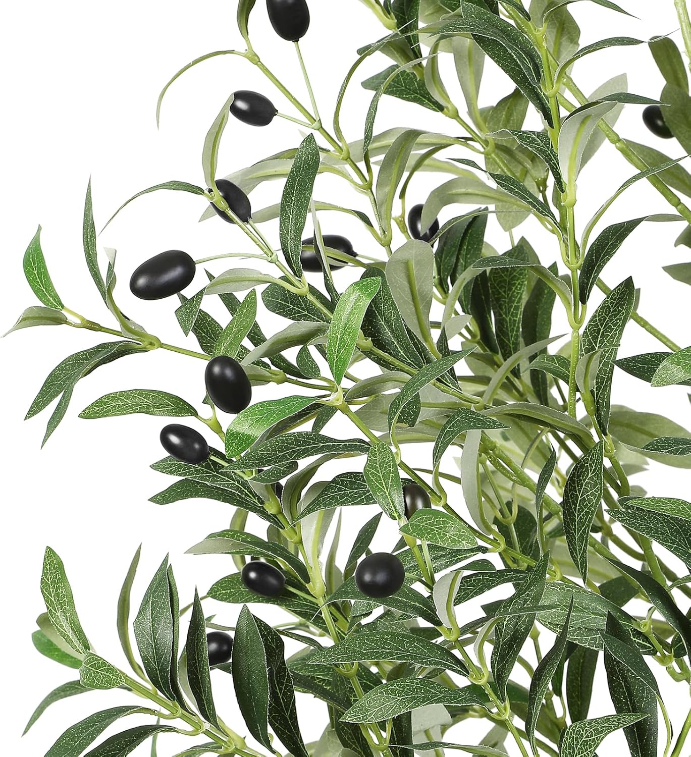 Artificial Olive Tree Faux Silk Plan Lifelike Fruits,4-6 FT - SHareconn