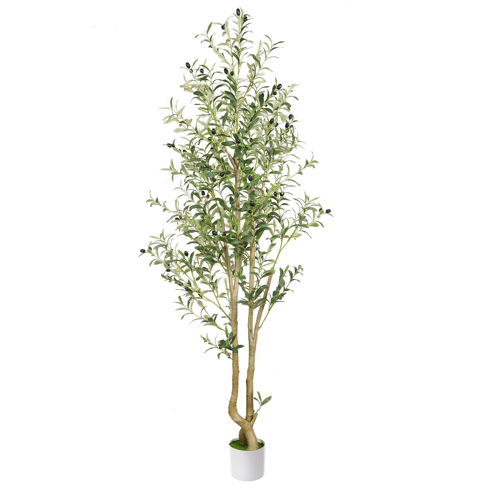 6ft Artificial Olive Tree Lifelike Faux Silk Plant - SHareconn
