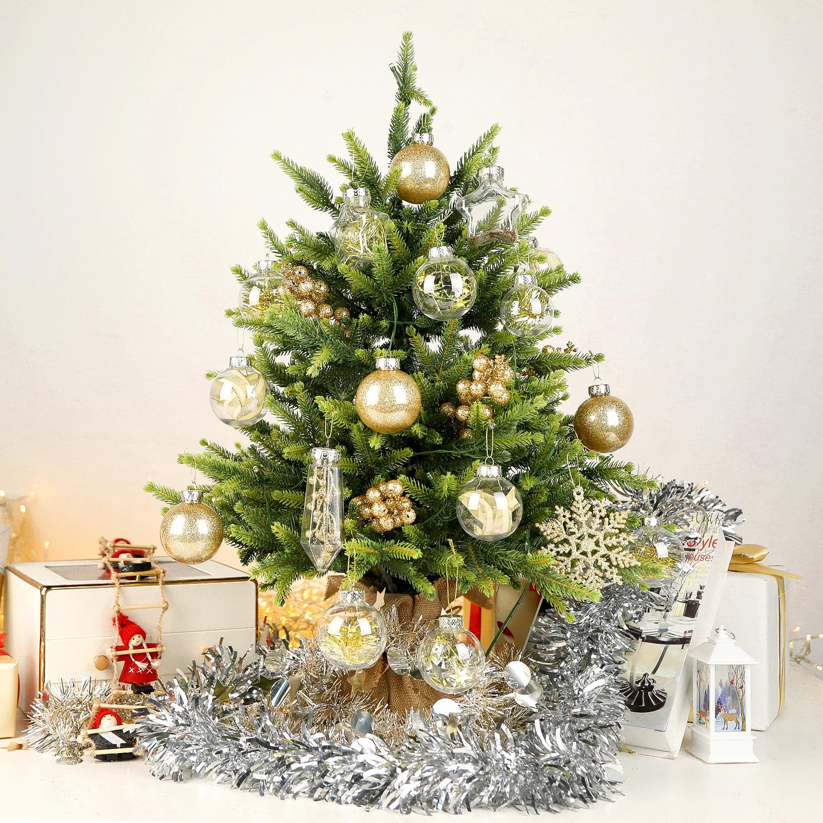 86PCS Glod Christmas Balls Ornaments Set - SHareconn