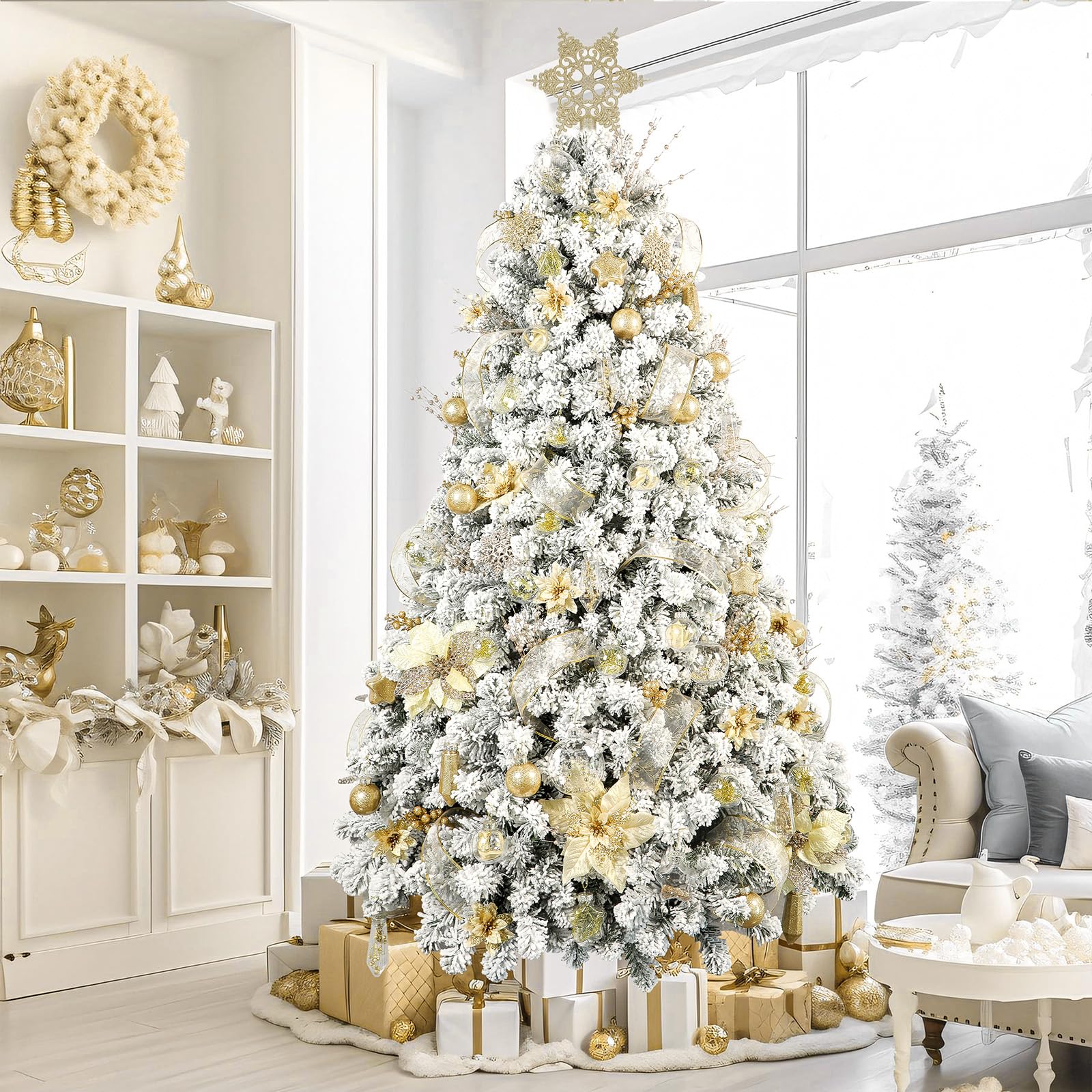 86PCS Glod Christmas Balls Ornaments Set - SHareconn