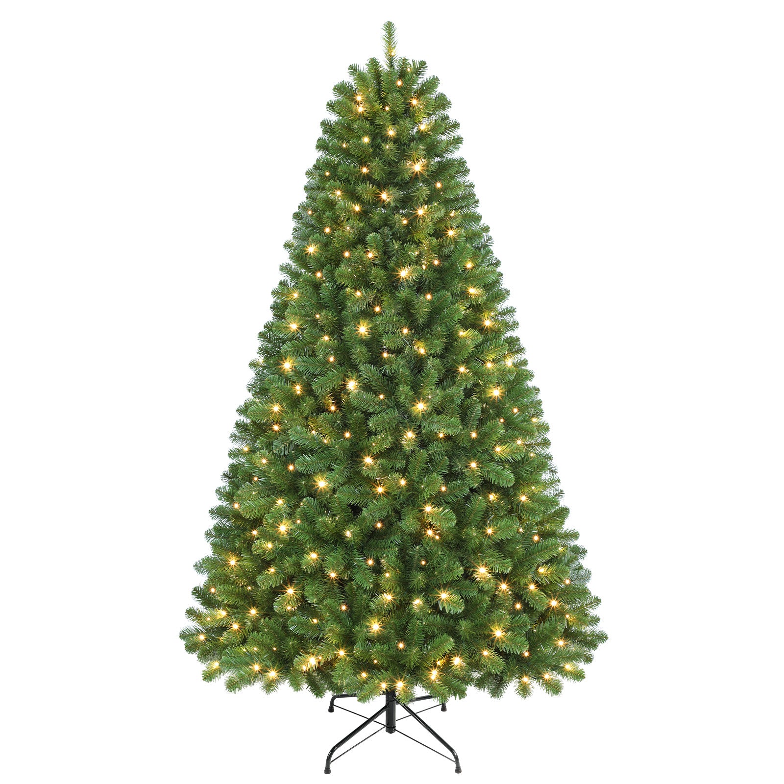 4.5ft Pre-lit Artificial Christmas Tree 100 Warm White Lights