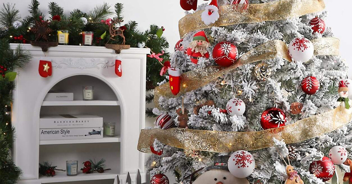 Warm White Lights Christmas Trees