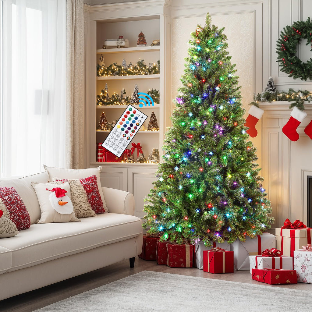4ft Prelit RGB Lights Classic Artificial Christmas Trees | SHareconn